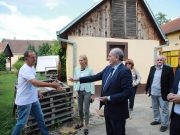 Krkobabić u Bačkoj Palanci: Useljene prve kuće