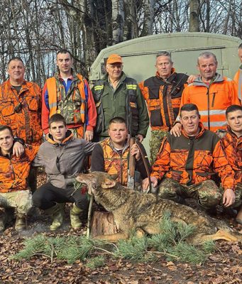 Dušan Mladenović ulovio vuka težeg od pedeset kilograma